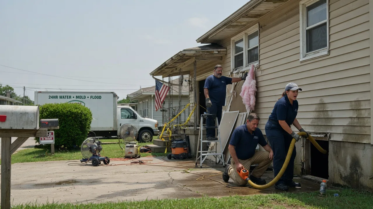 Water Damage Repair in Burrillville, RI near me